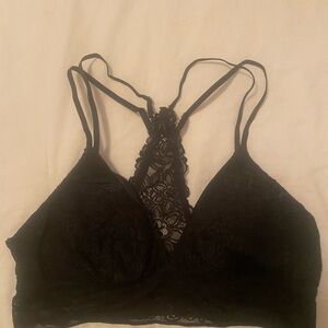 Aerie Black Lace Bralette